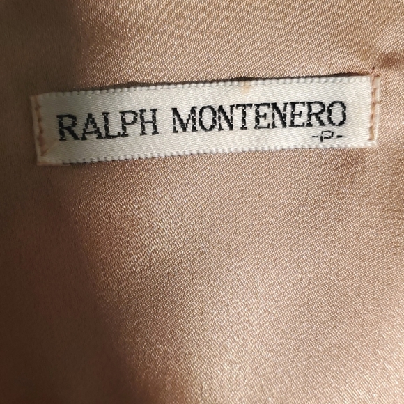 VTG GORGEOUS LOUNGING GOWN & JACKET- RALPH MONTENERO SMALL - Picture 3 of 14